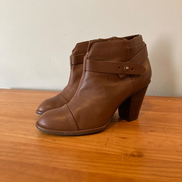Madison Harding Ankle Boots, Light Brown, Women's Size 9 - Picture 4 of 7